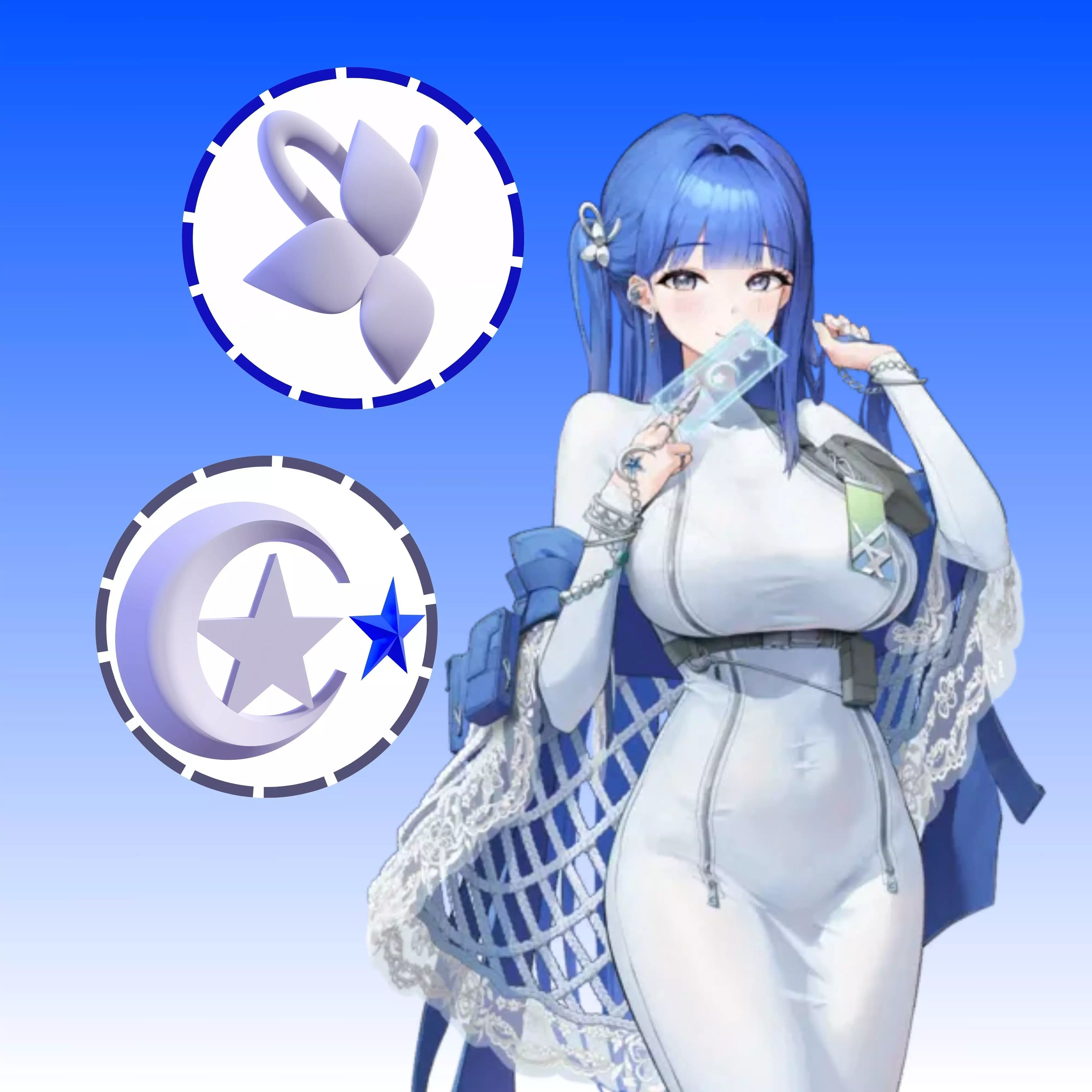 Arcana Accessory from Goddess of Victory Nikke 3D print model_0