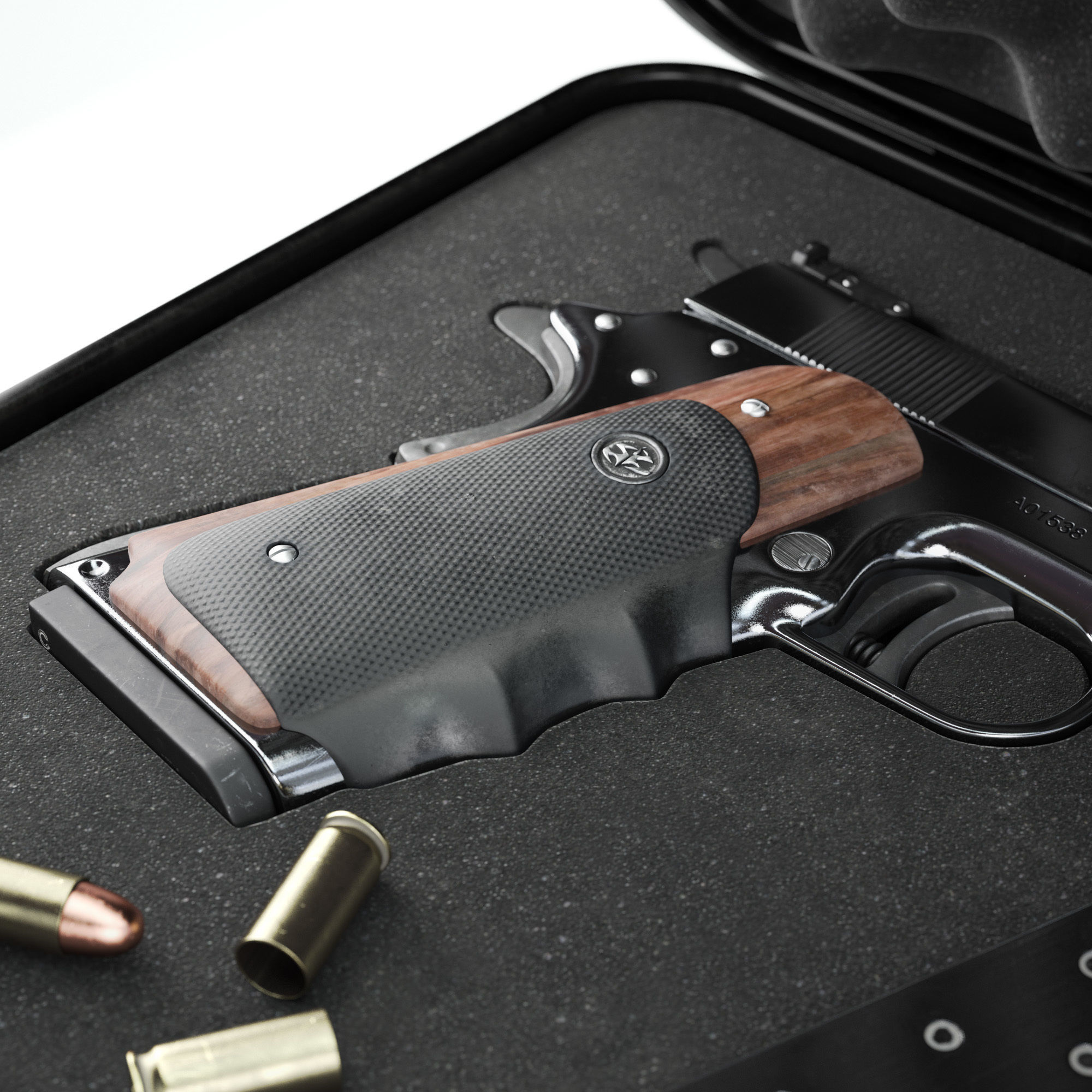 AMT Hardballer - Silverballer 3D model_8