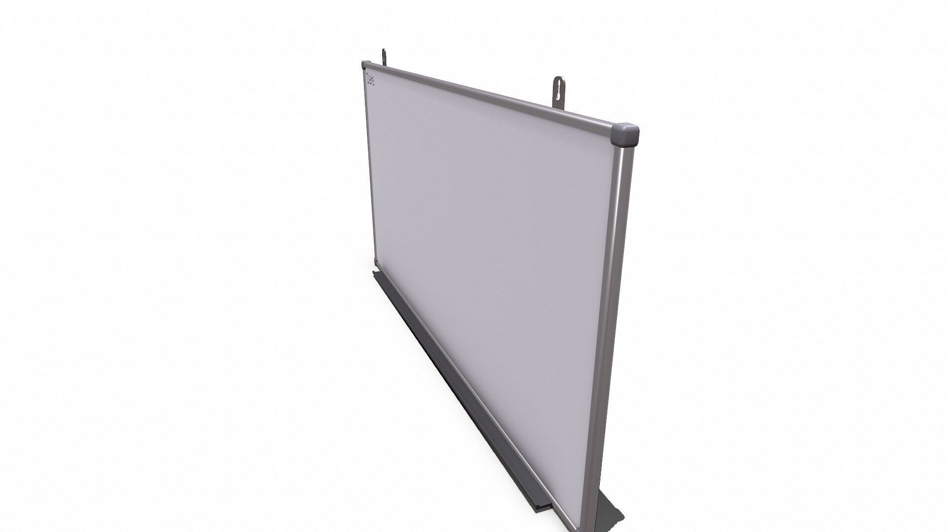 Whiteboard Low-poly PBR Free low-poly 3D model_3