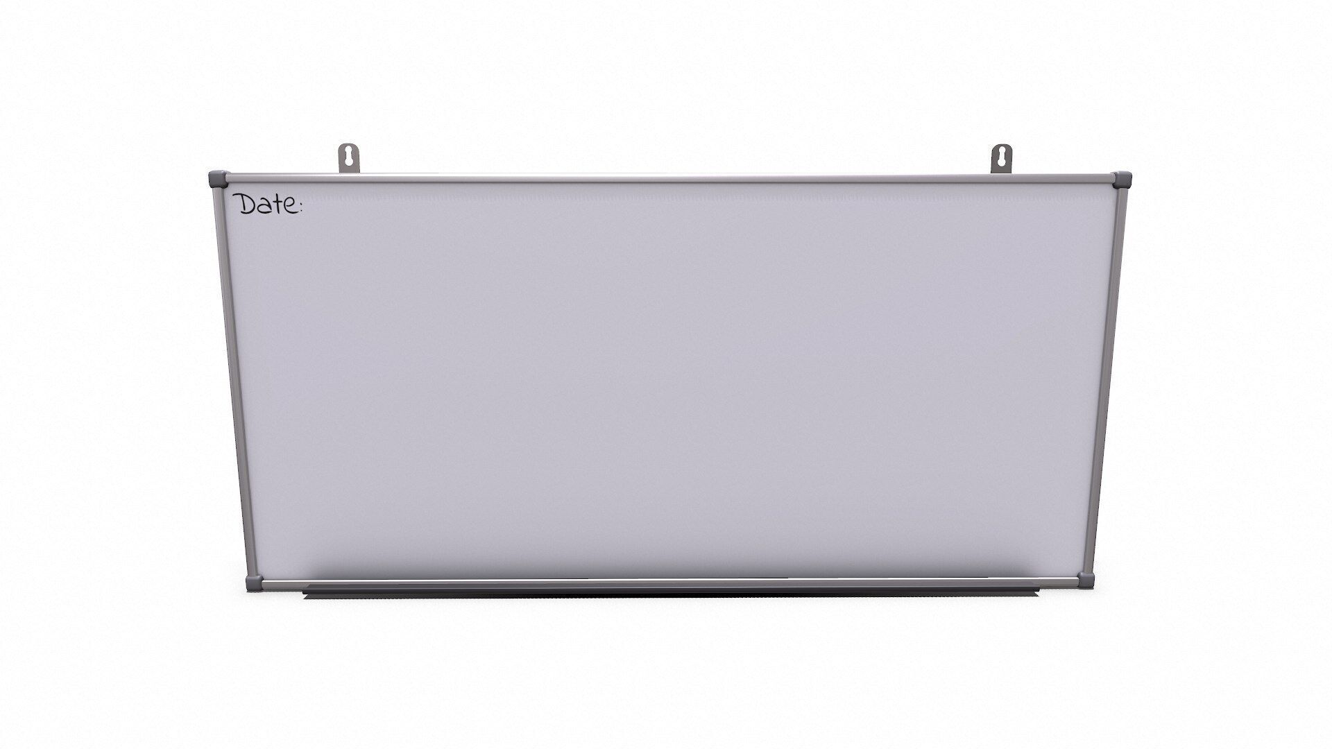 Whiteboard Low-poly PBR Free low-poly 3D model_1