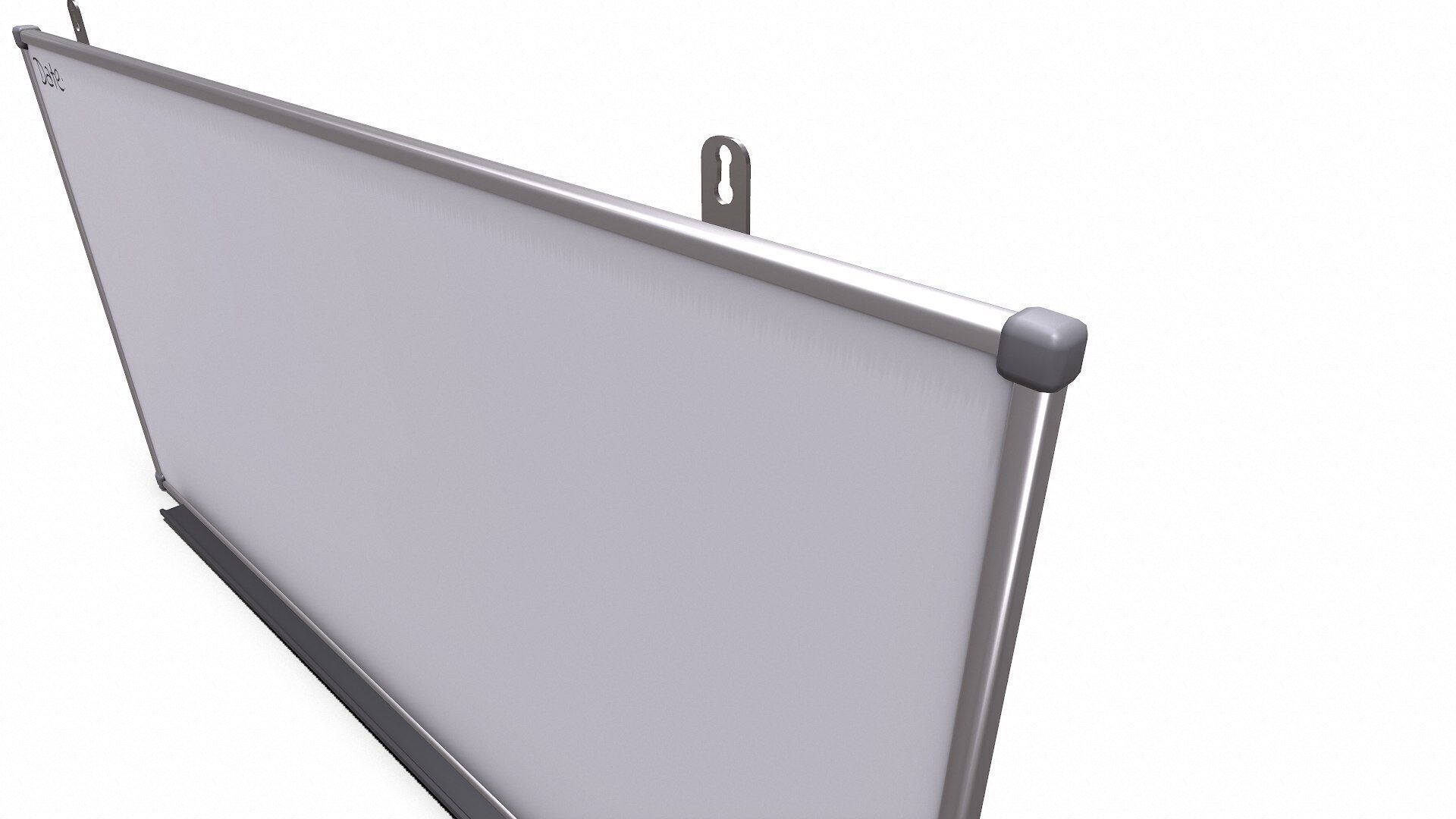 Whiteboard Low-poly PBR Free low-poly 3D model_8