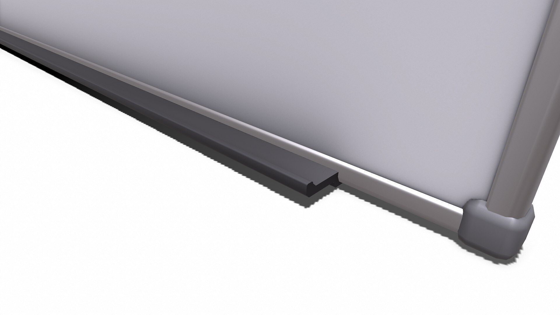 Whiteboard Low-poly PBR Free low-poly 3D model_7