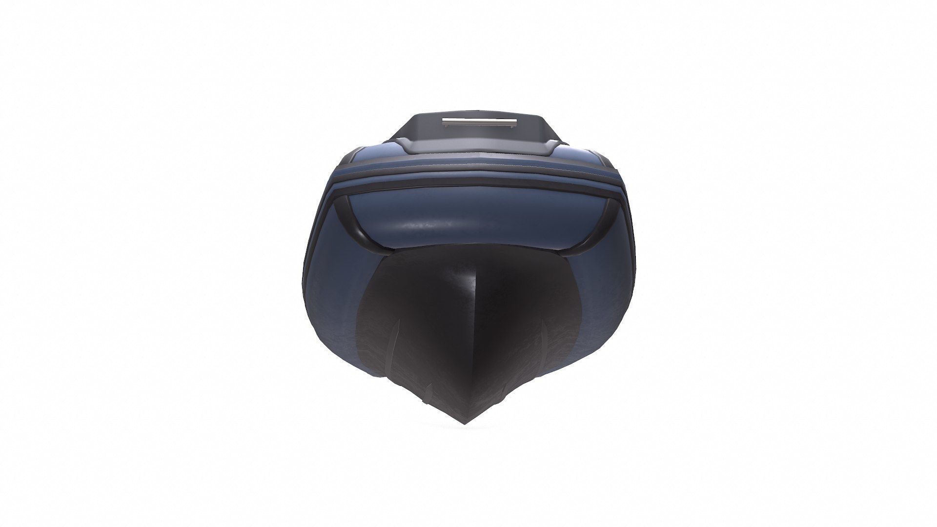 Rigid Inflatable Boat RHIB Low-poly PBR Low-poly 3D model_29