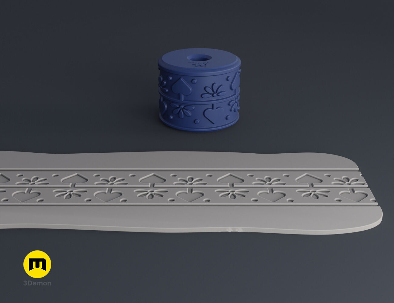 Texture Rollers Greek Patterns 3D print model_21