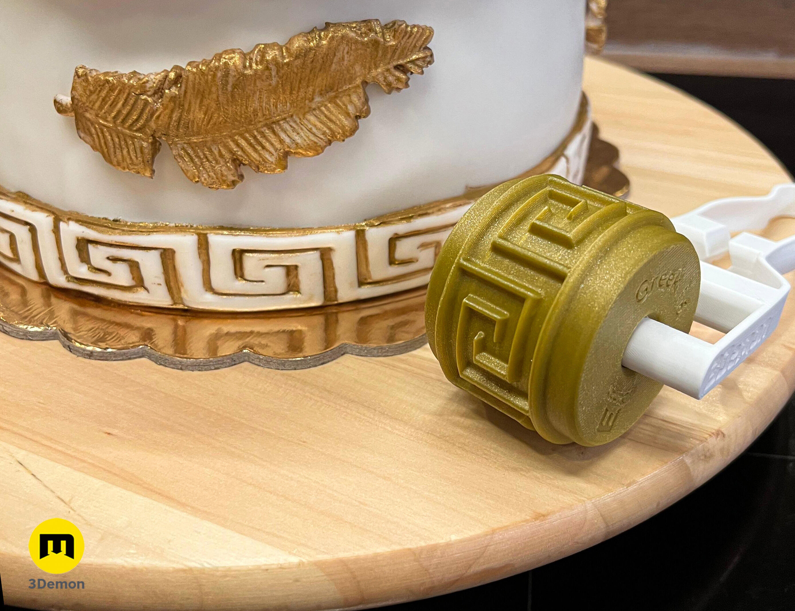 Texture Rollers Greek Patterns 3D print model_8