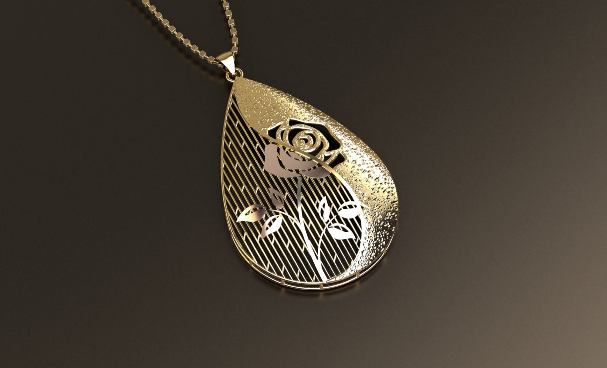 42 intricate jali-style pendant designs 3D print model_12