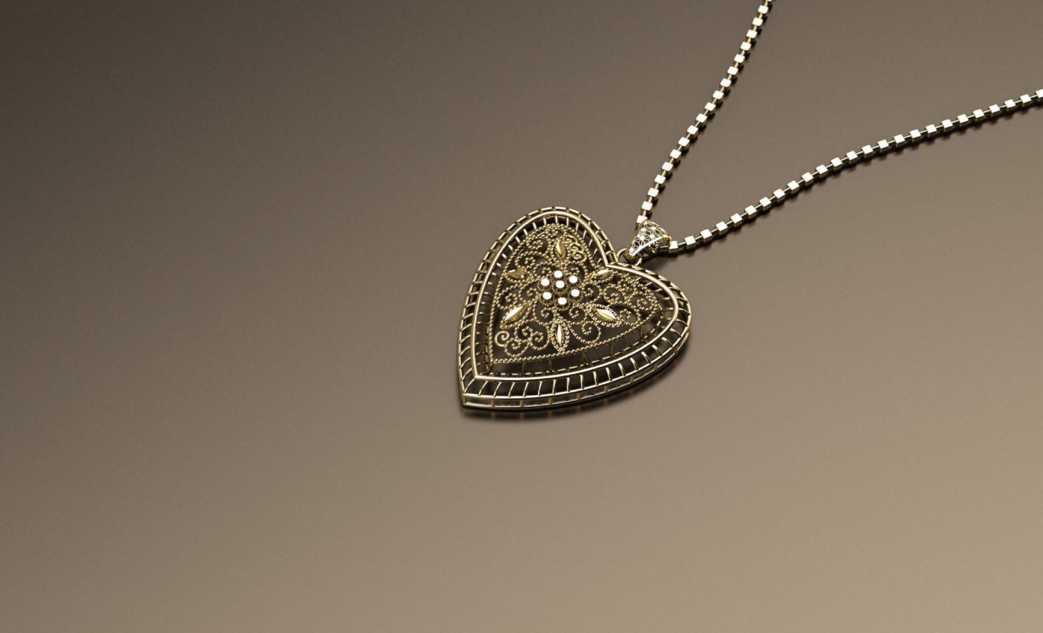 42 intricate jali-style pendant designs 3D print model_25