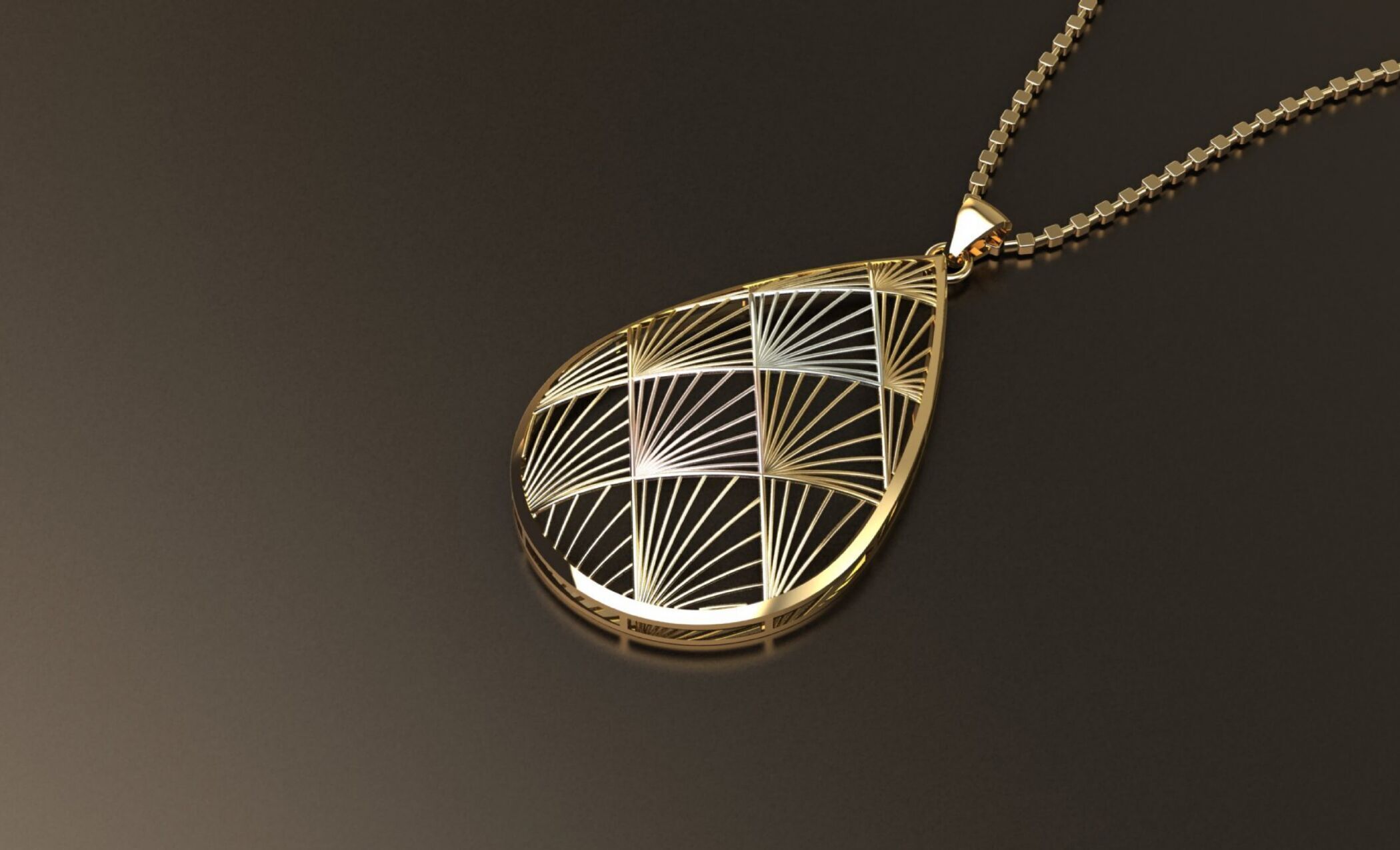 42 intricate jali-style pendant designs 3D print model_10