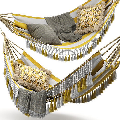 Saratoga Hammock 3D model