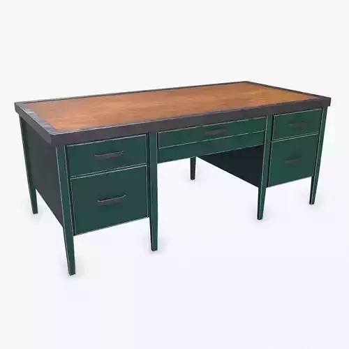 Old Desk1 Low-poly PBR