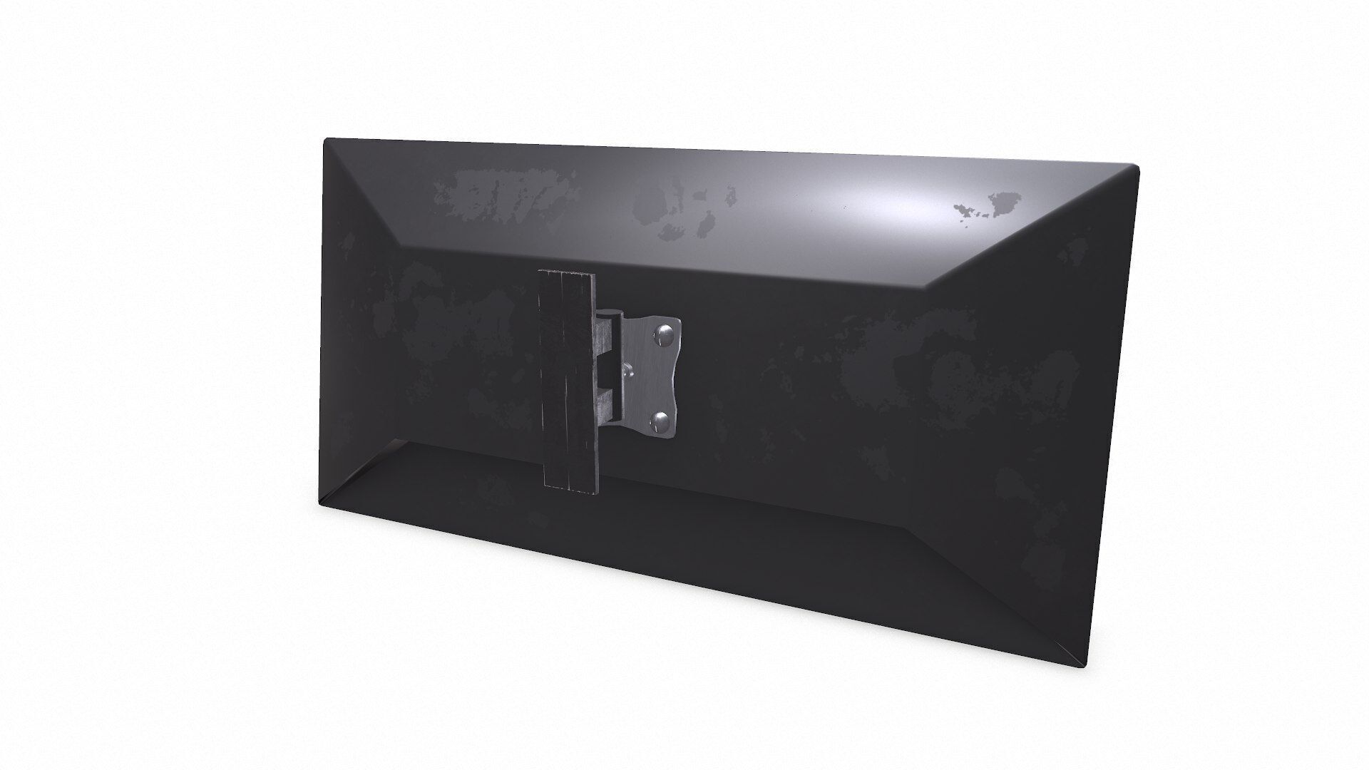 Hanging Monitor Low-poly PBR Free low-poly 3D model_1