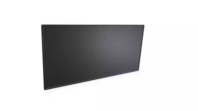 Hanging Monitor Low-poly PBR Free low-poly 3D model