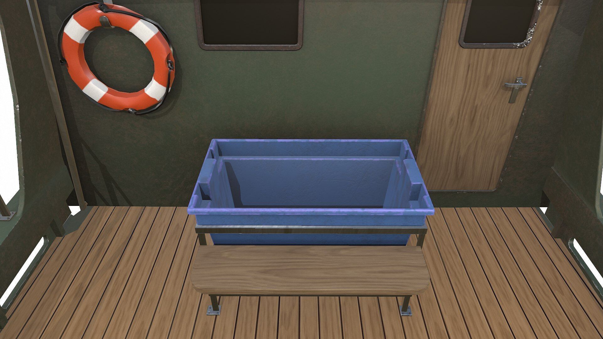 Fishing Boat Low-poly PBR Low-poly 3D model_24