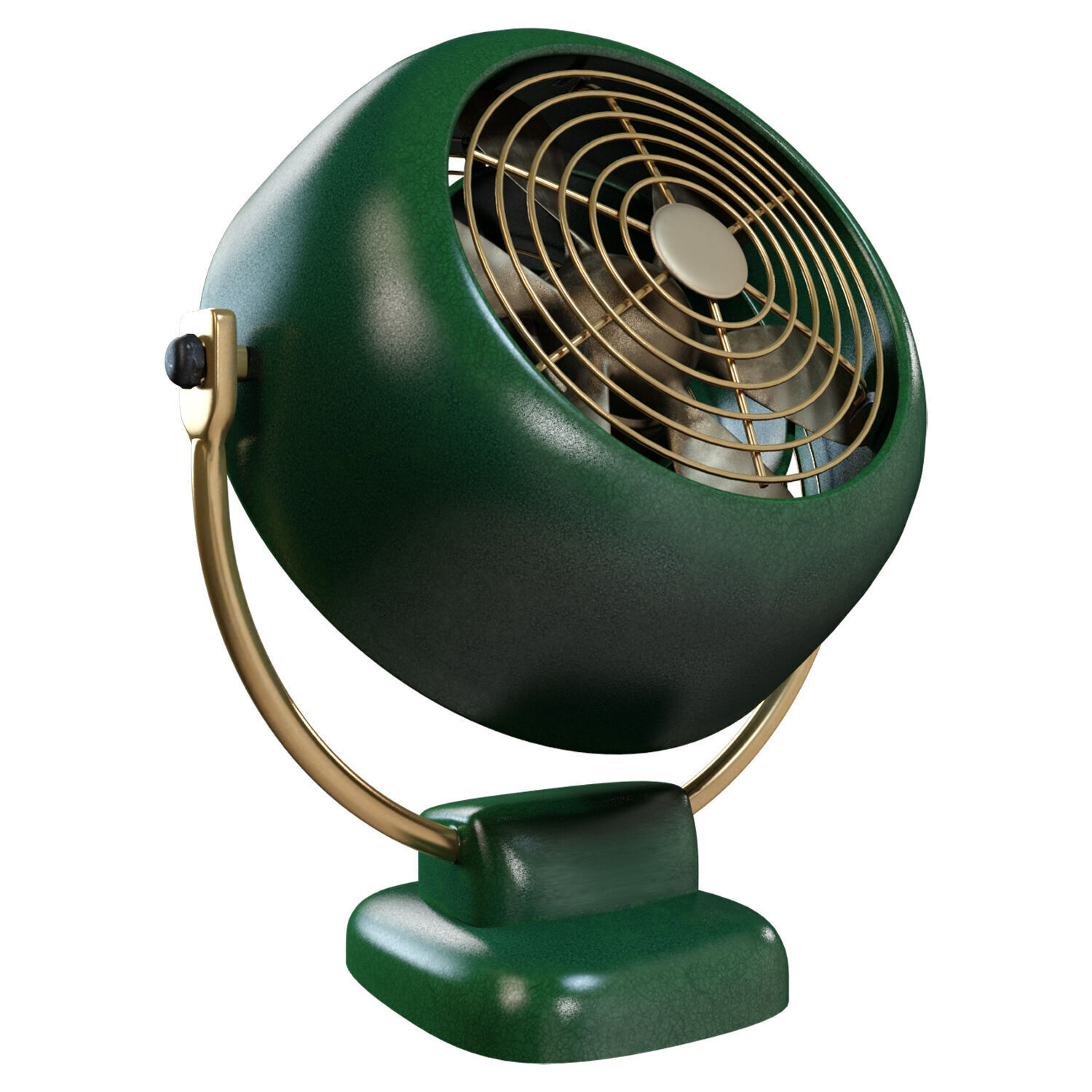 Vintage Vornado Fan Low-poly 3D model_1