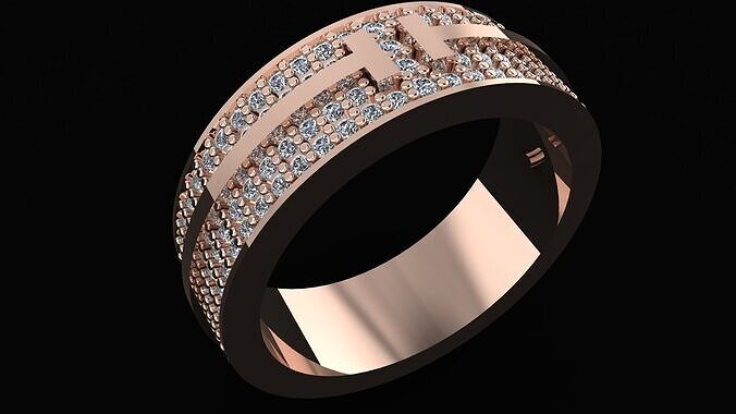 Luxury Tiffany and Co  Ring  High Quality 3D Printng Model 3D print model