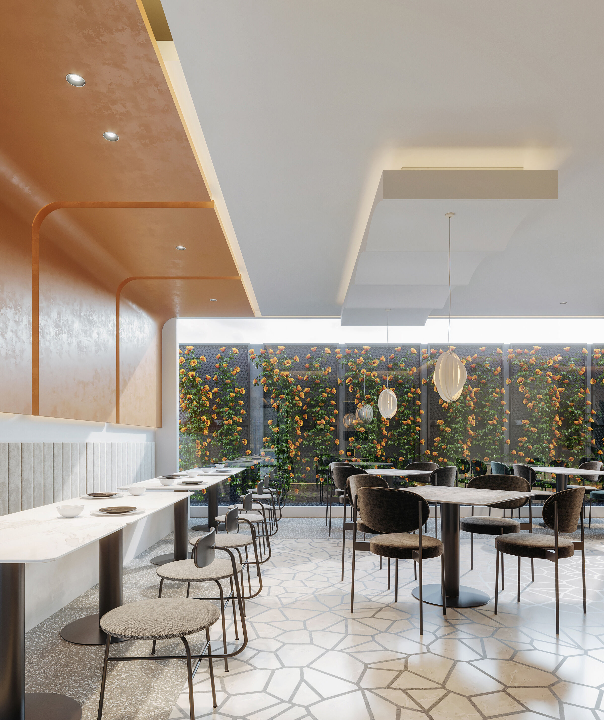  restaurant  cafe  Interior scene 45 3D model_3