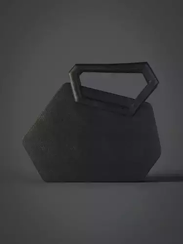 HexaGon Bag Low-poly 3D model