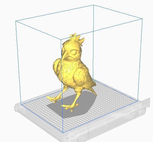 bird pendant  3D print model_9