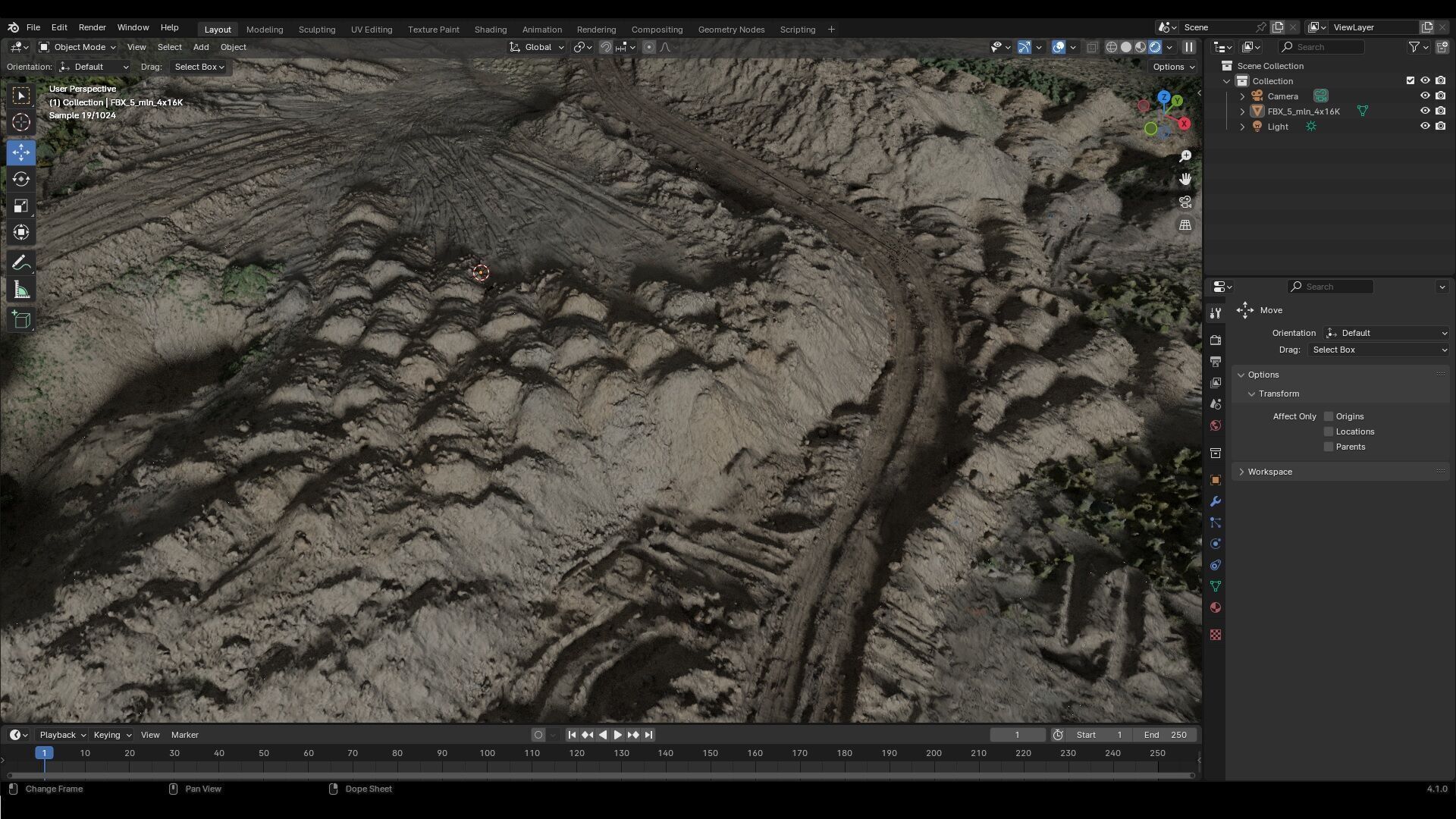 Path through the clay heaps 3D model_8