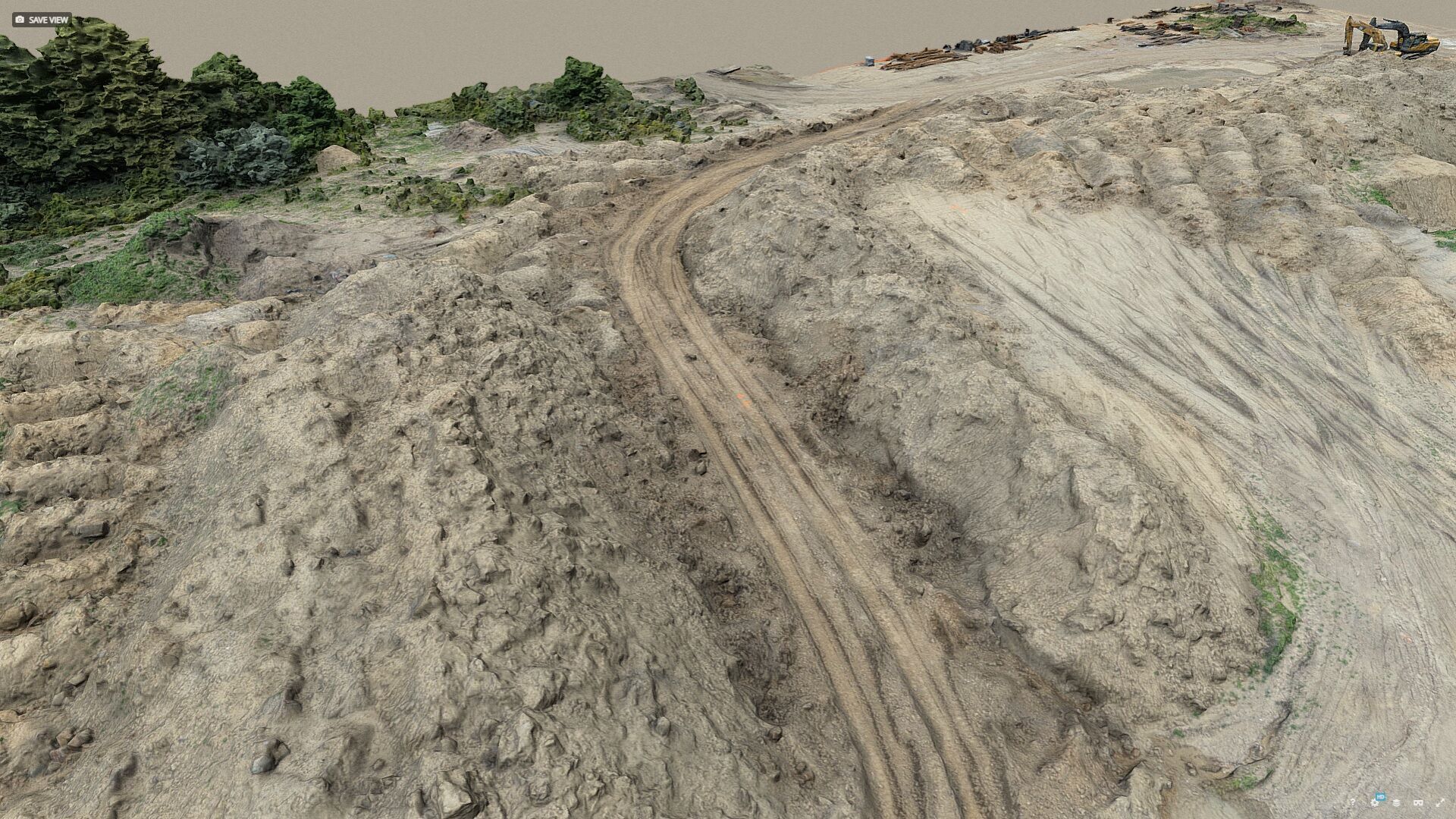 Path through the clay heaps 3D model_6