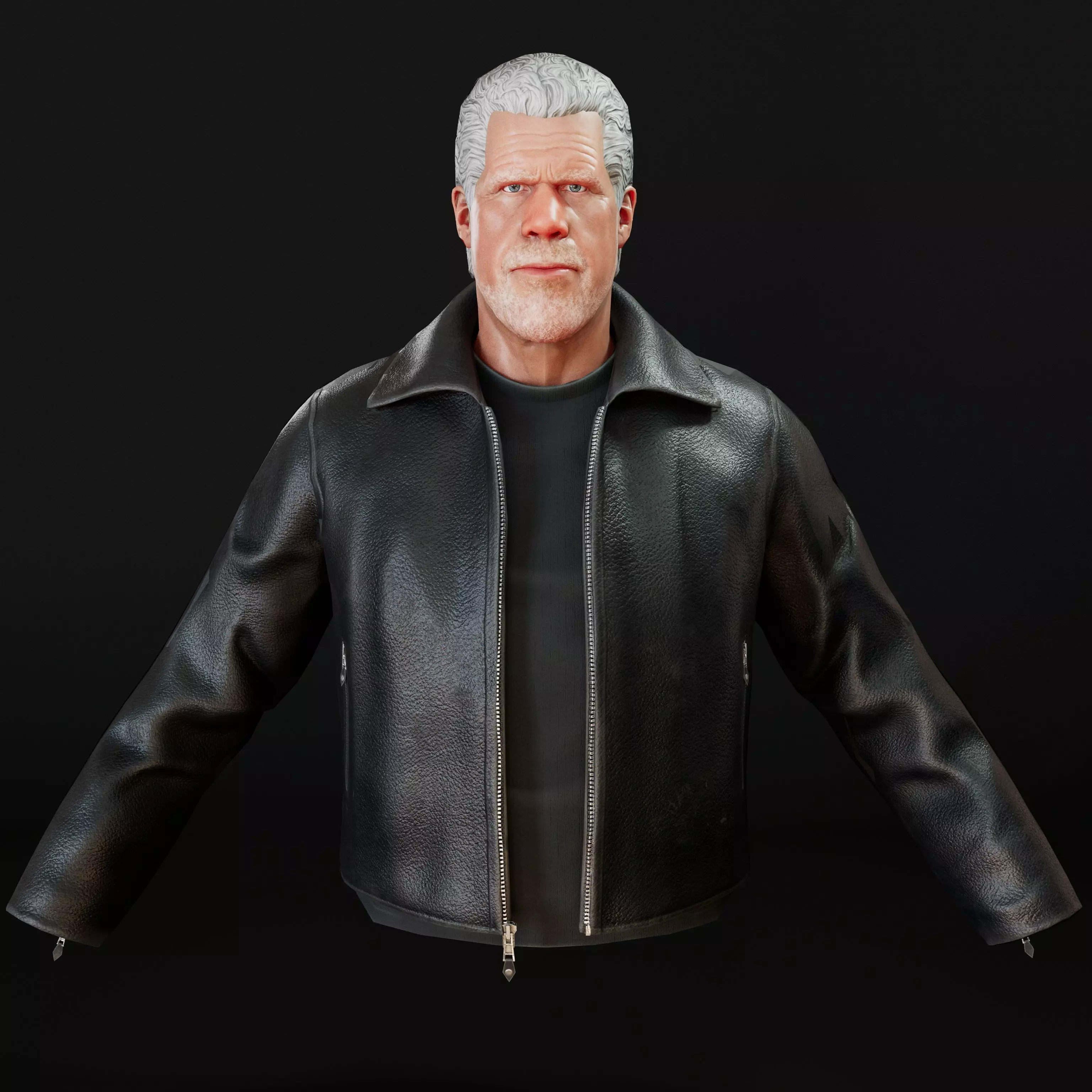Hellboy Ron Perlman Free 3D model