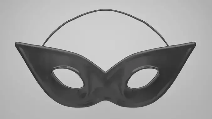 Carnival black mask