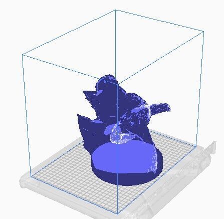 bison head 3D print model_6