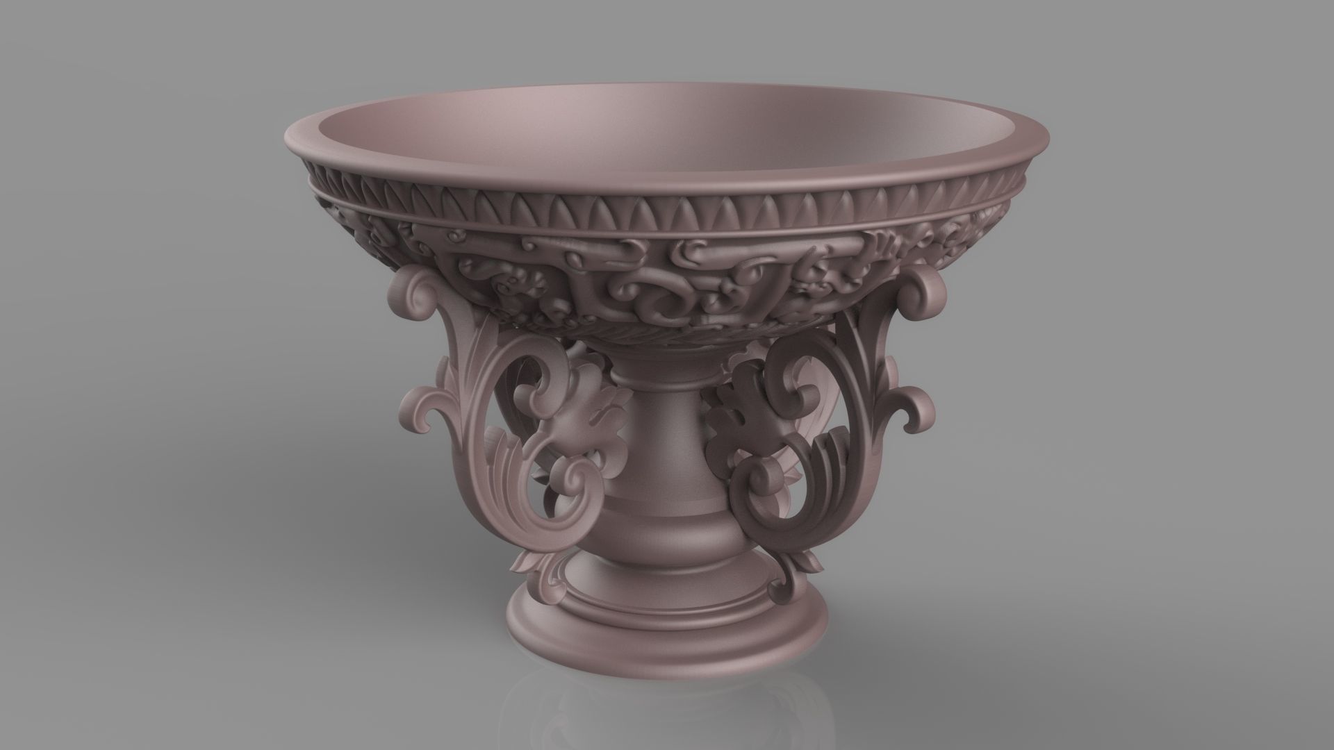flower pot 3D model_5