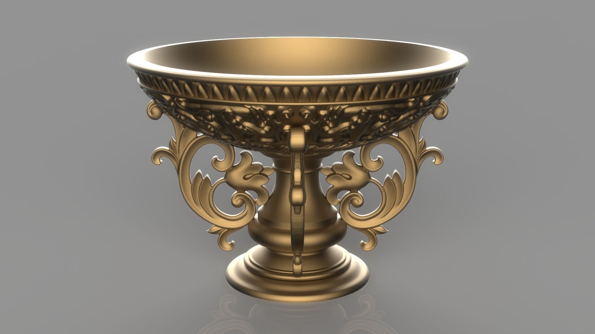 flower pot 3D model_3
