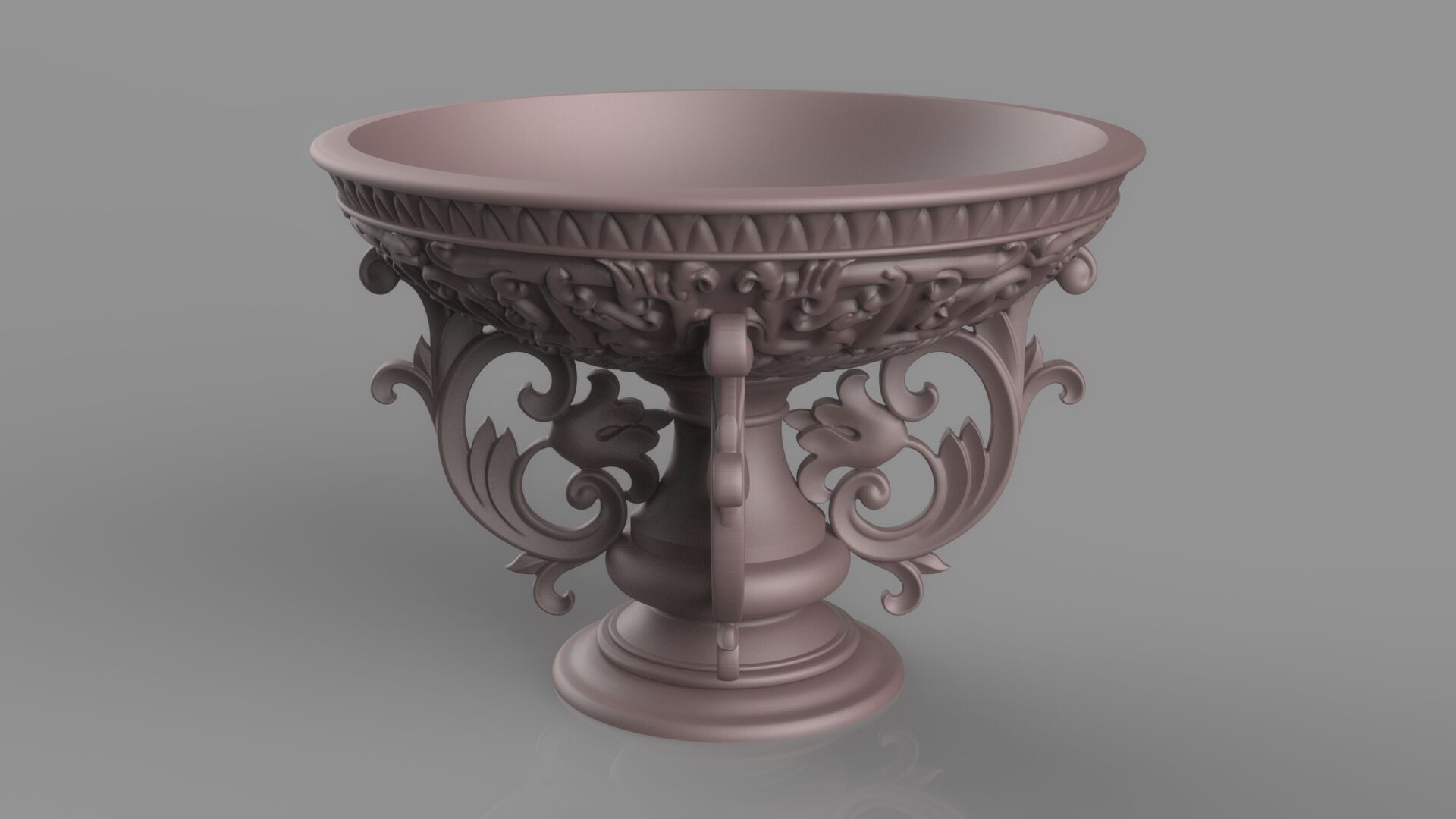 flower pot 3D model_4