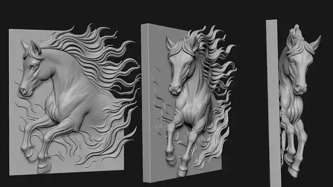 Elegant Horse Wall