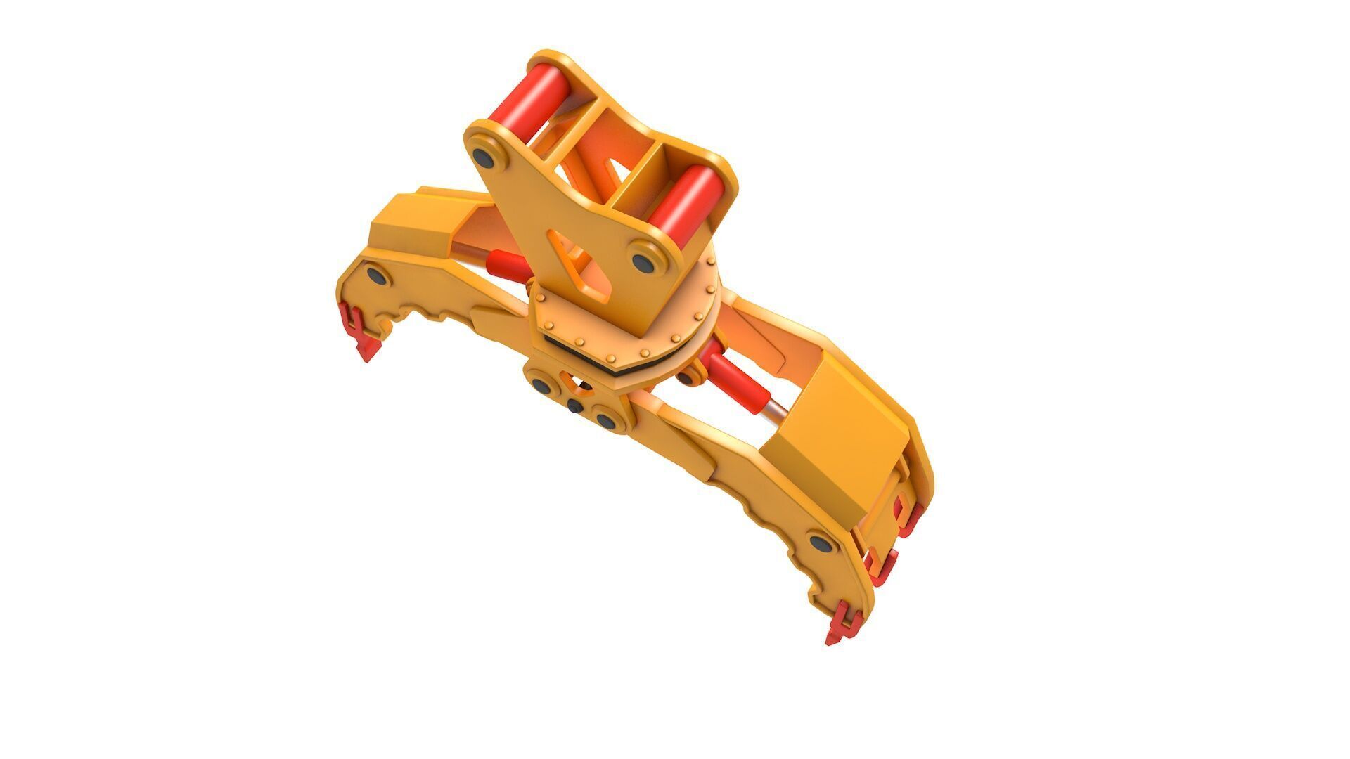 Hydraulic Grab  3D model_2