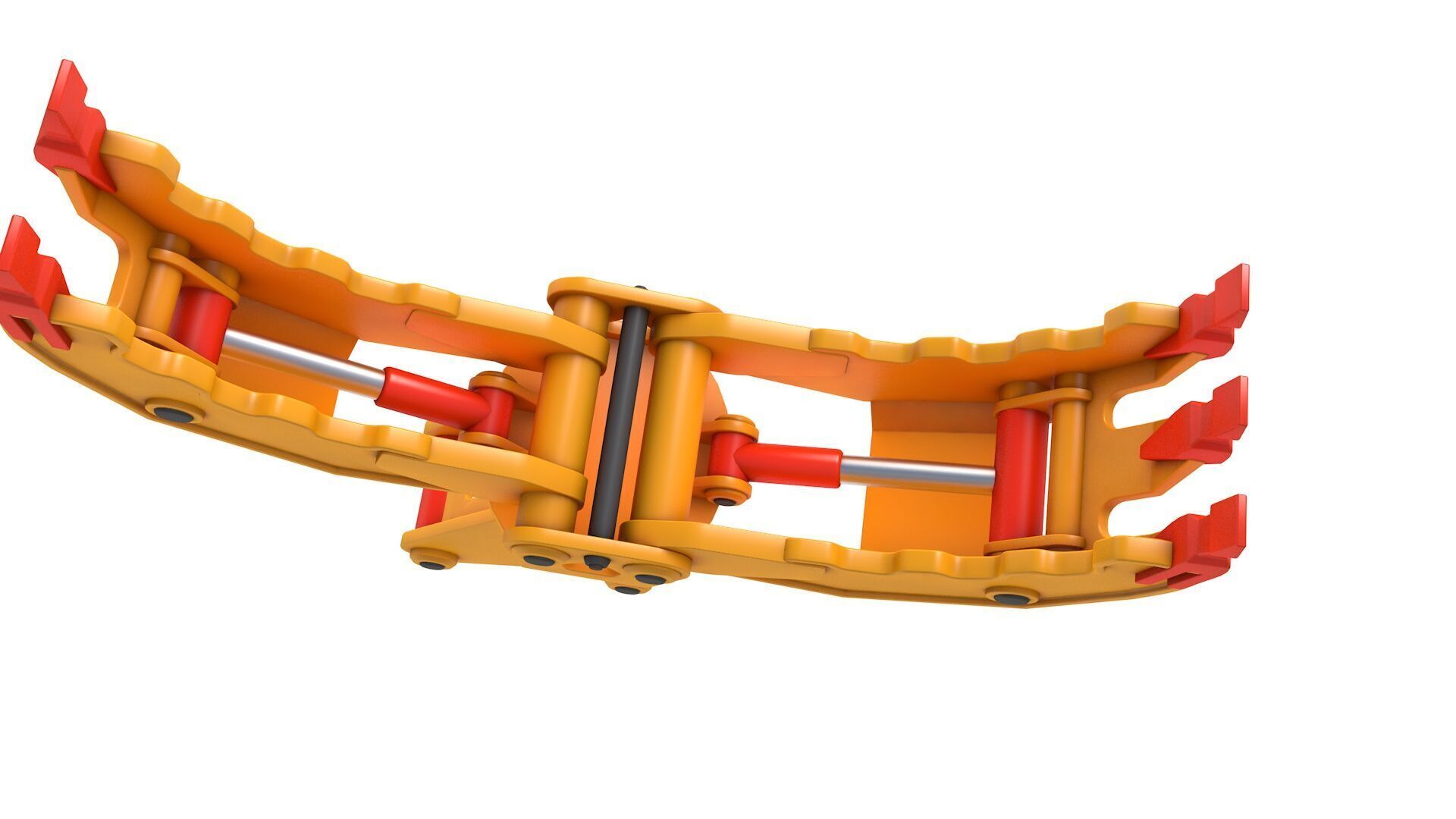 Hydraulic Grab  3D model_3