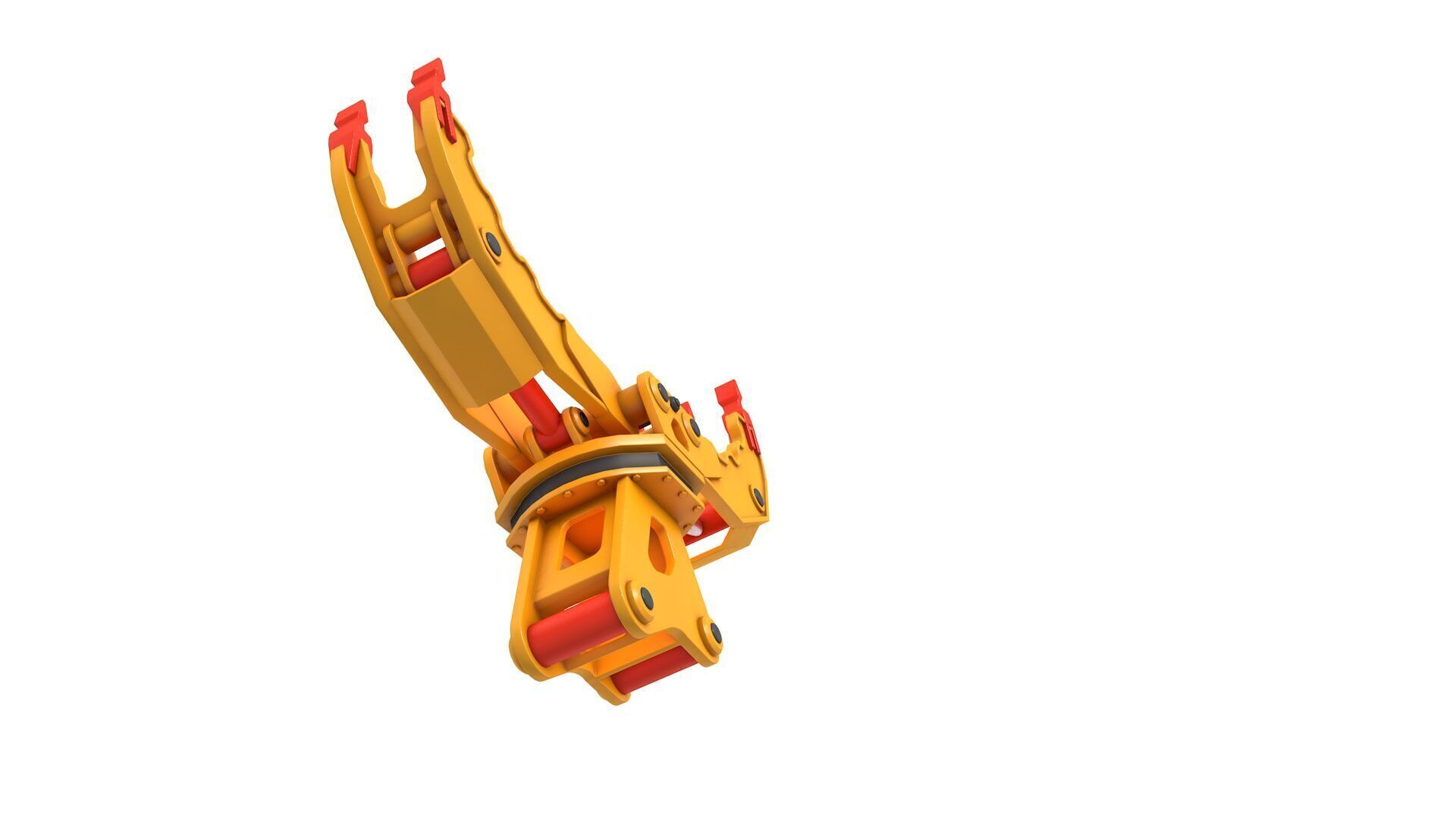 Hydraulic Grab  3D model_1