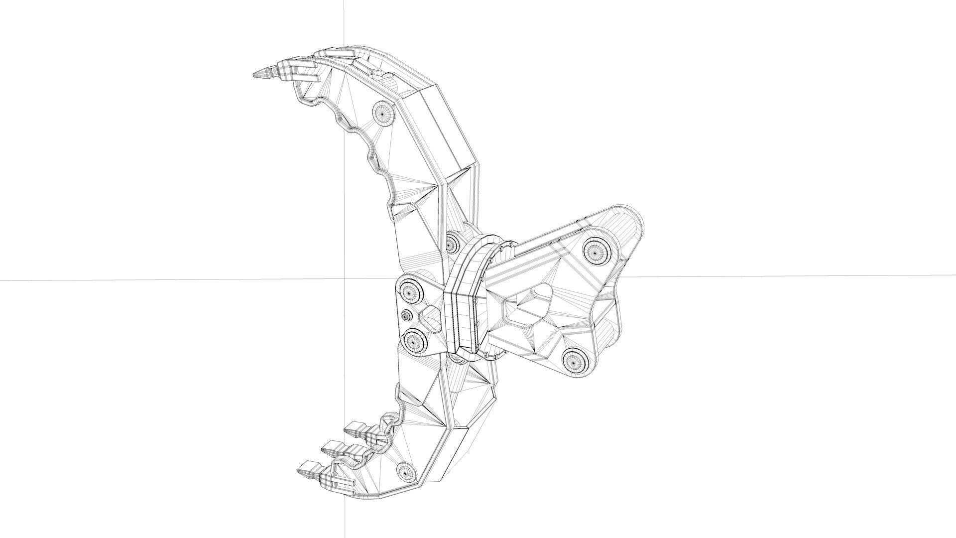 Hydraulic Grab  3D model_5