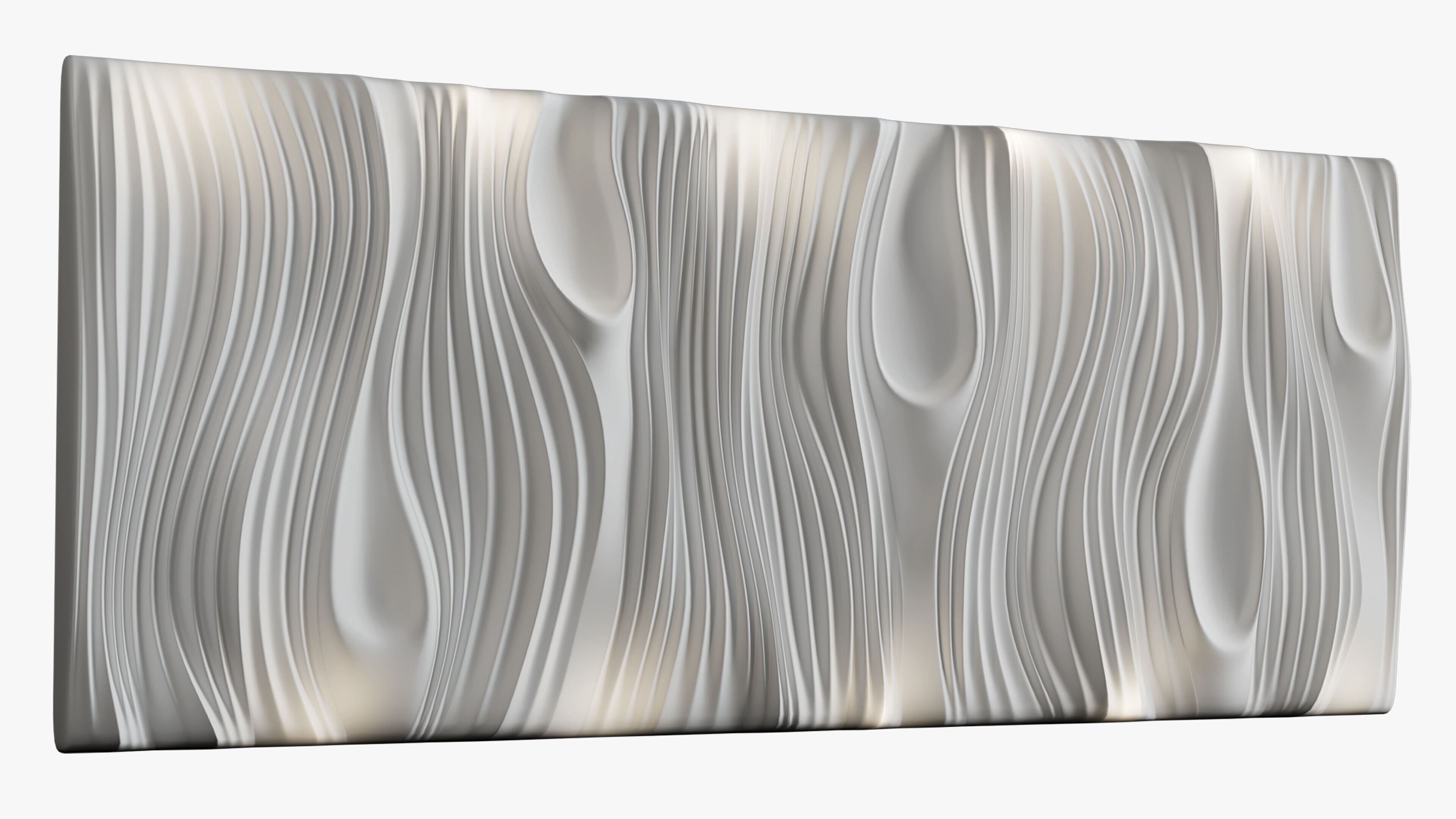 wave wall 3D model_6