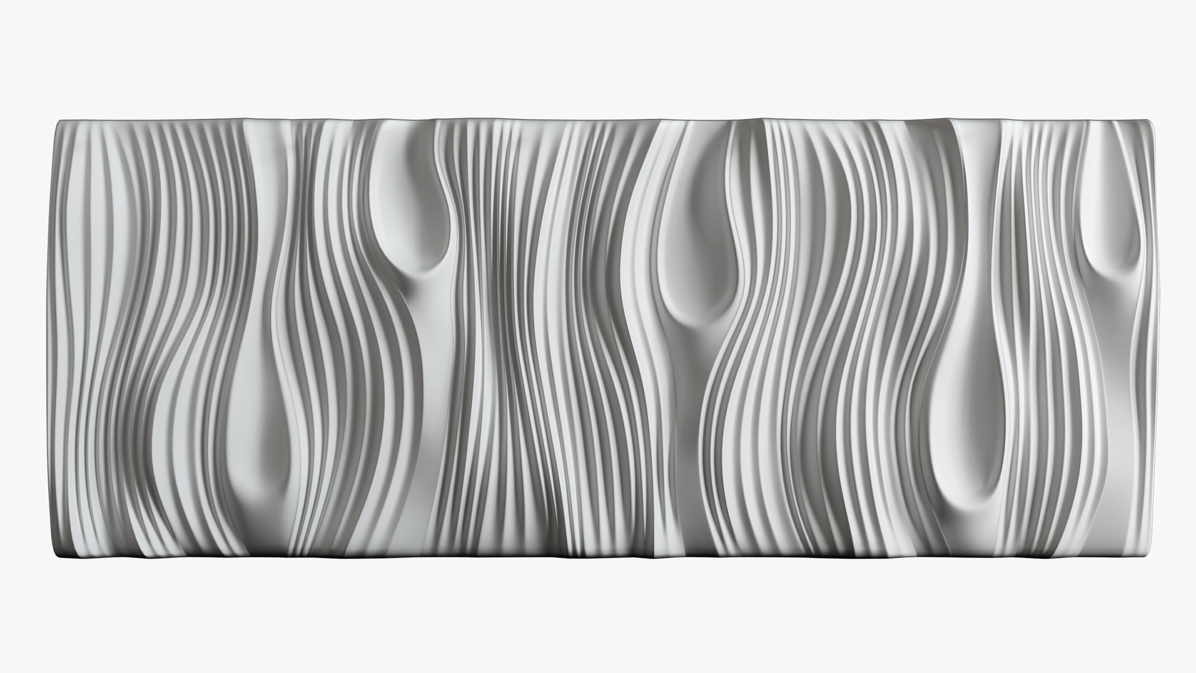 wave wall 3D model_1