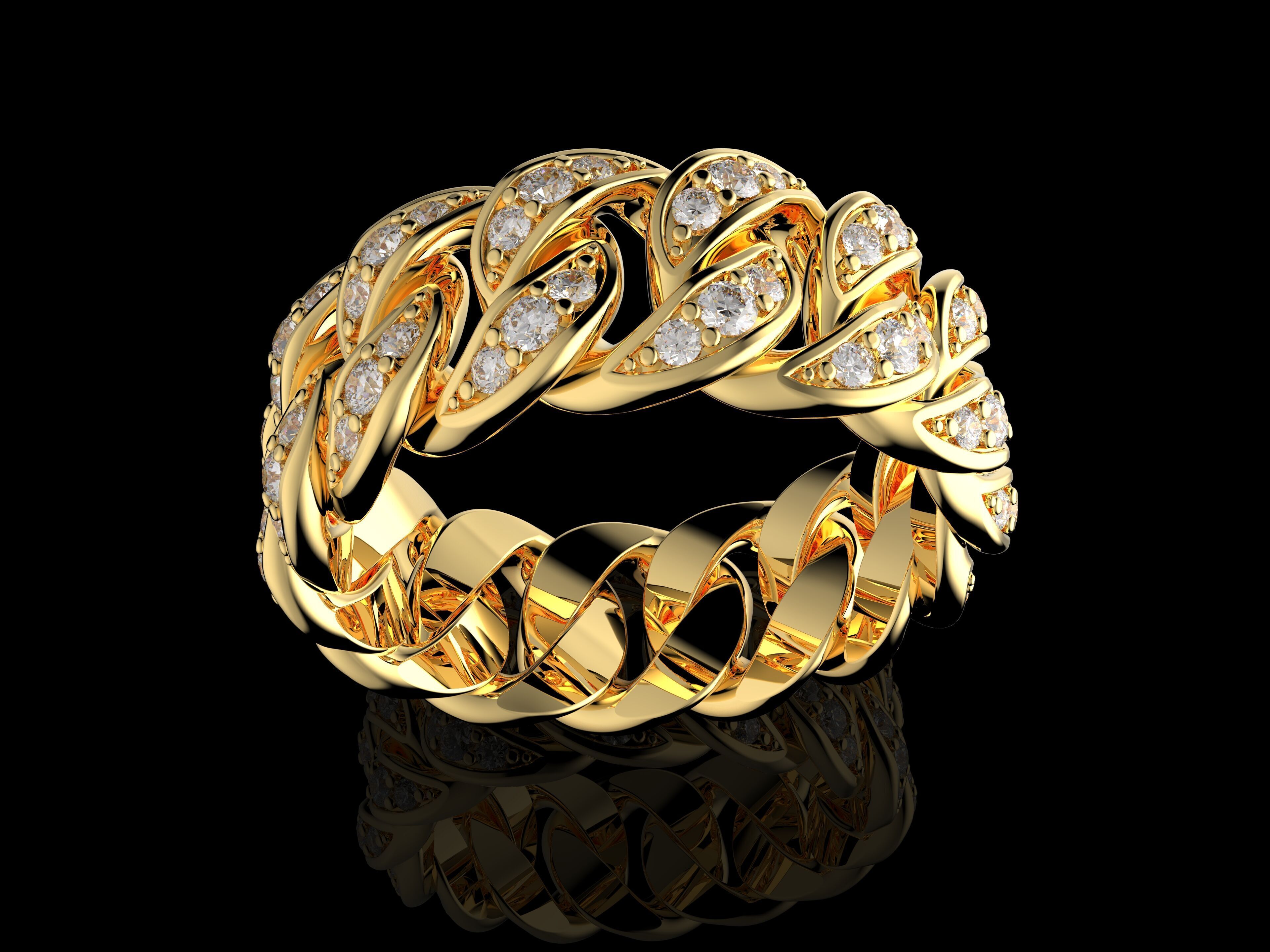 Gold N1413 3D print model_1