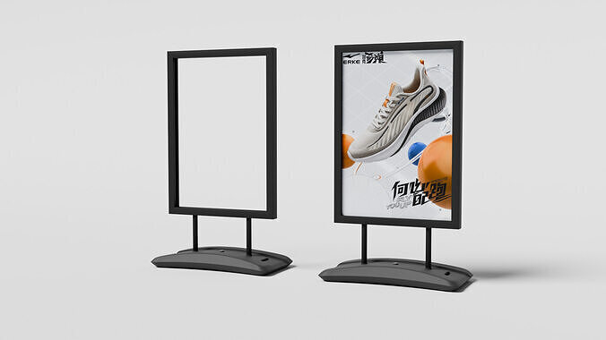 American Design Water Base Display Stand 3D model