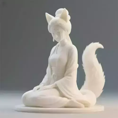 1145 Fox Spirit Woman in Pu Song Ling Style  beast
