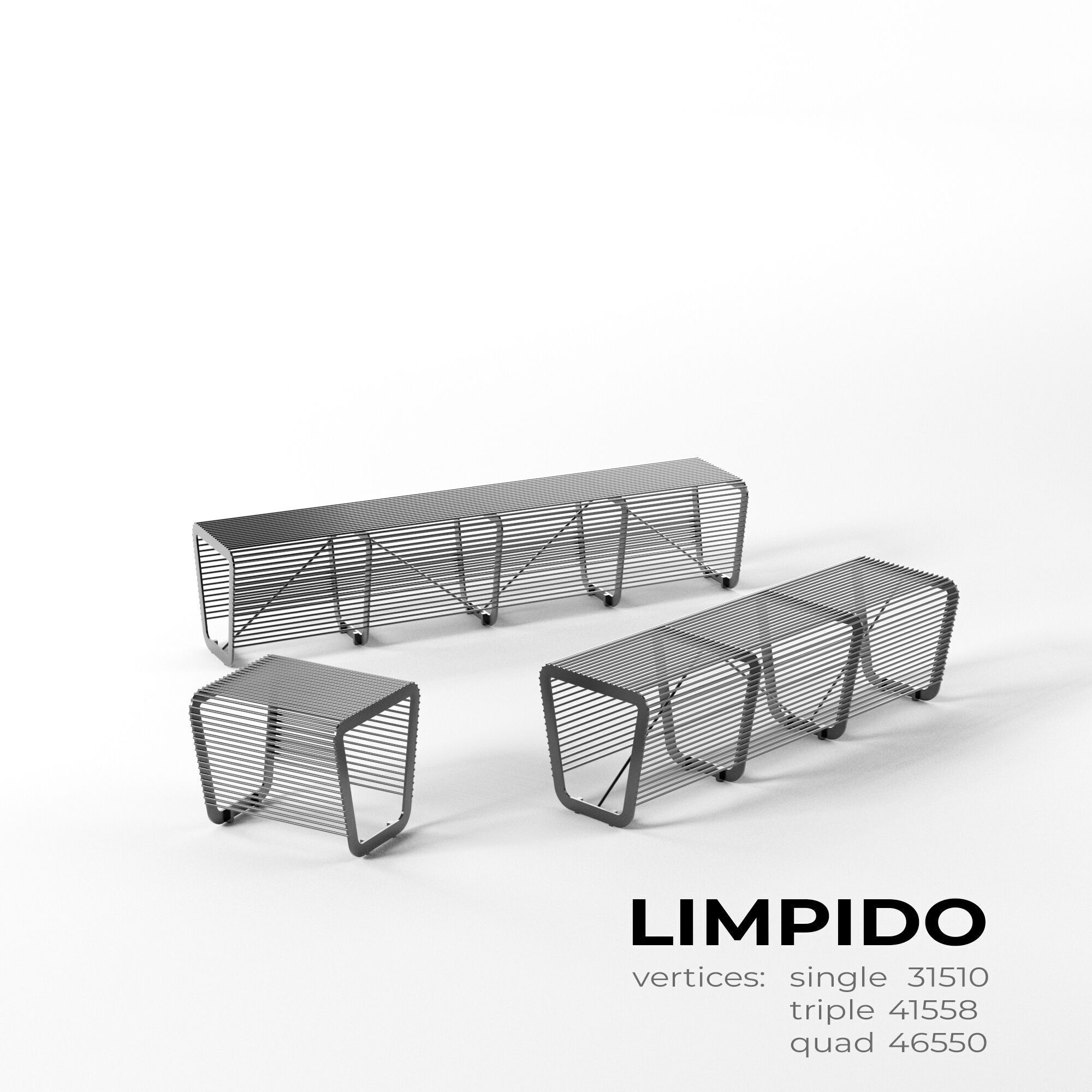 Street Furniture Asset Pack -02- 3D model_6