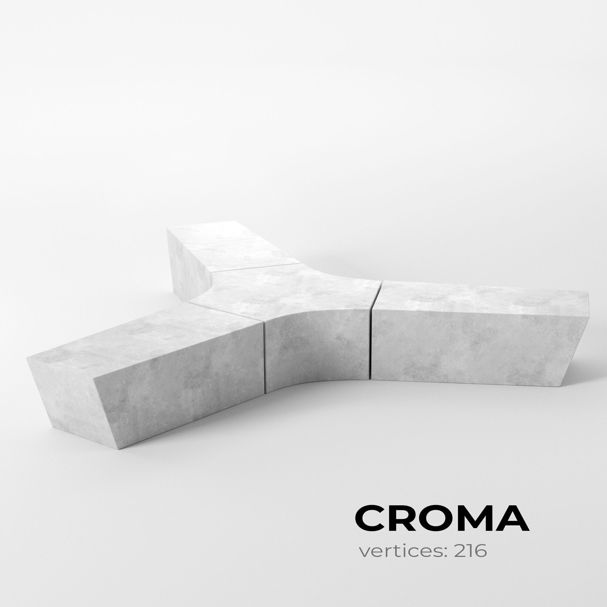 Street Furniture Asset Pack -02- 3D model_1