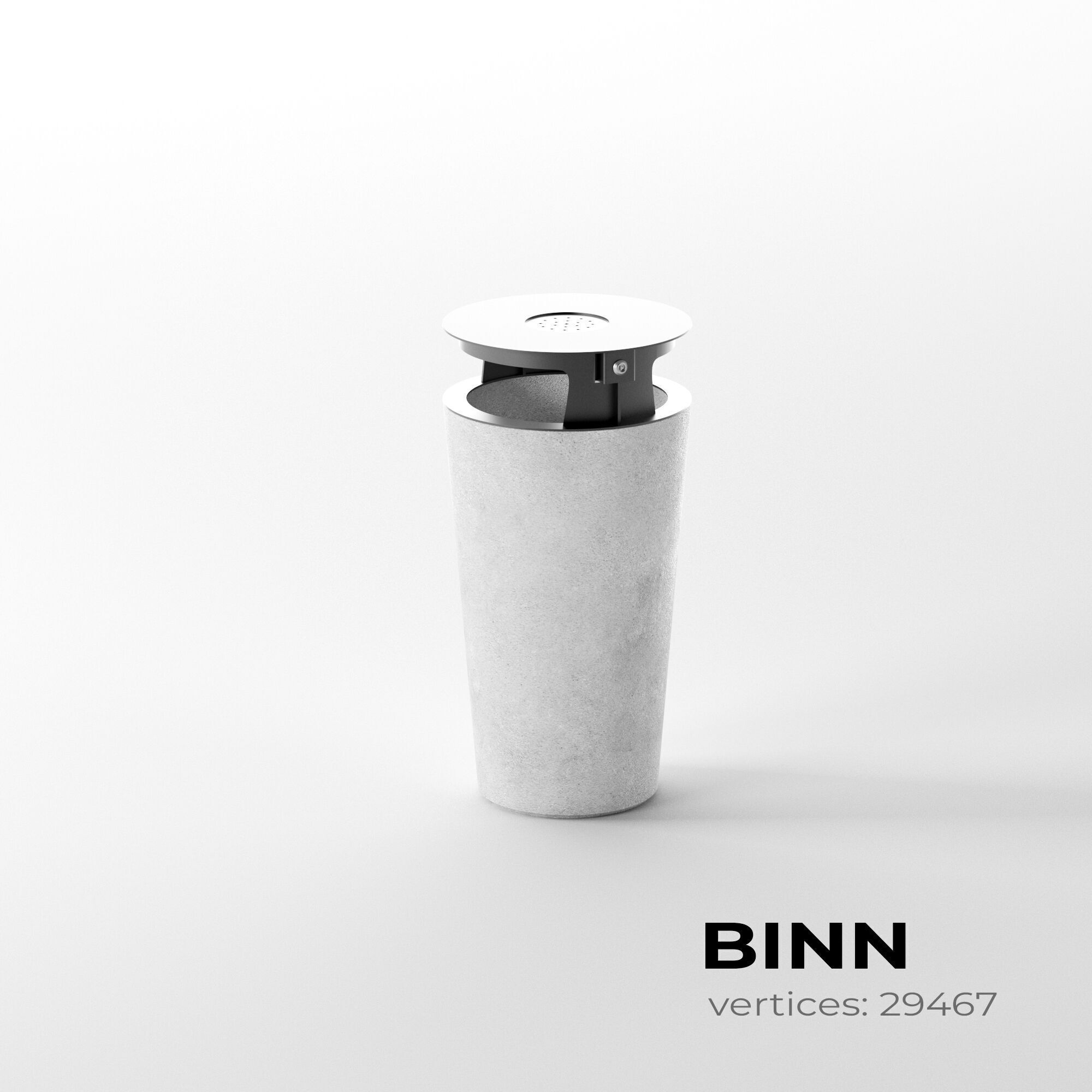 Street Furniture Asset Pack -02- 3D model_11