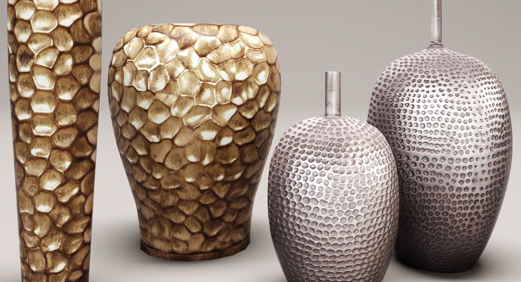 Collection of vases 3D model_5
