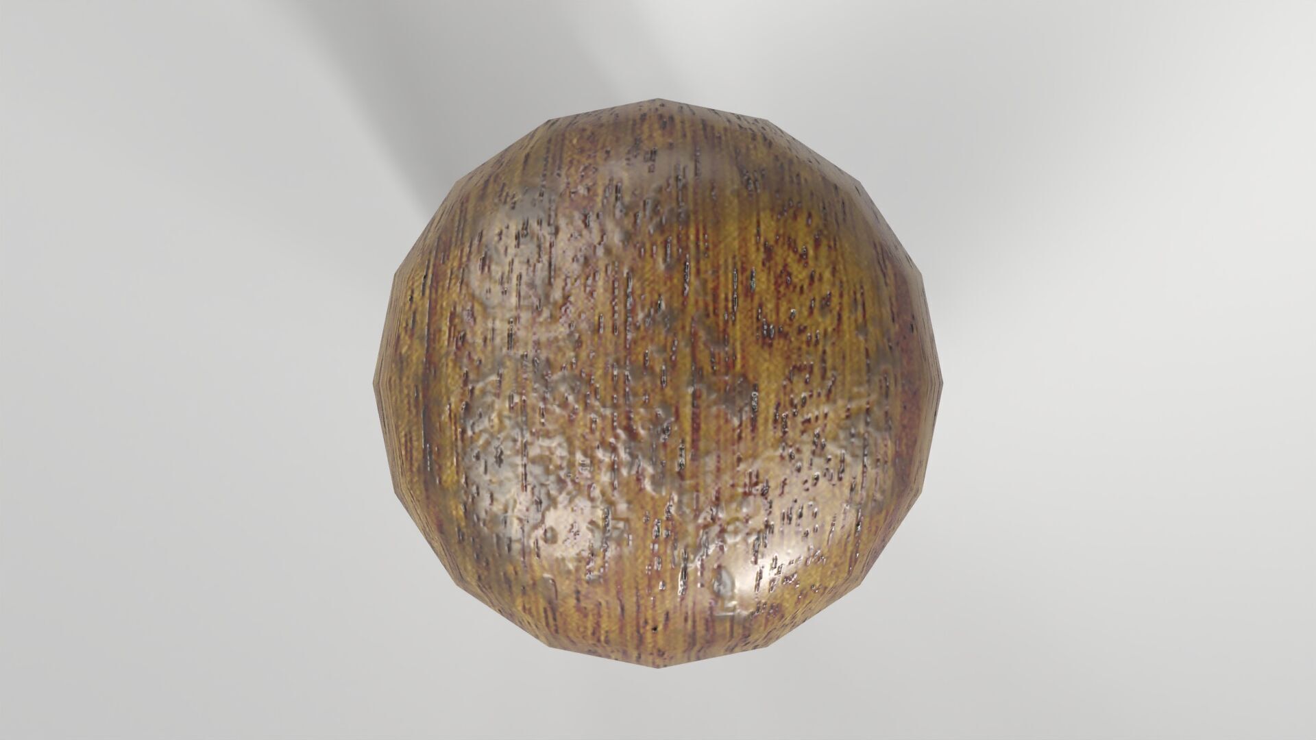 Cricket Bat Melee Weapon Low-poly 3D model_4