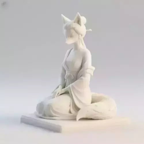 1148Fox Spirit Woman in Pu Song Ling Style beast