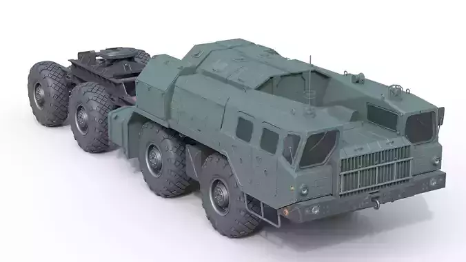 MAZ 74106 Semi Trailer 