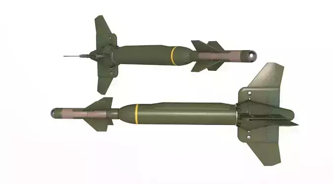GBU-24B Paveway 3D model