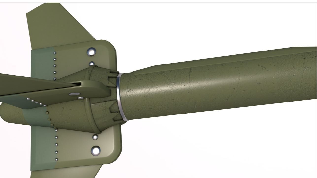 GBU-24B Paveway 3D model_2