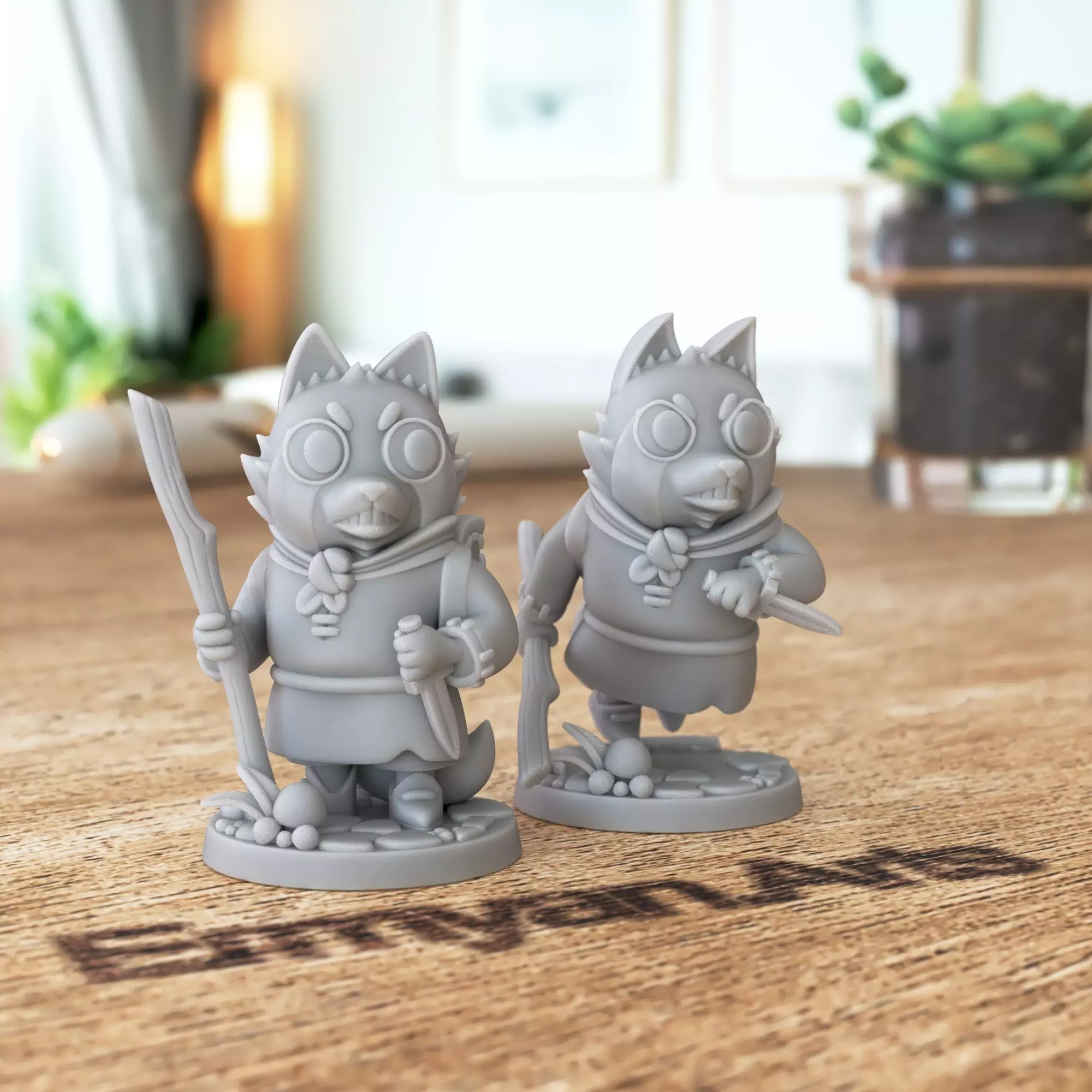 Root Boardgame Vagabond Faction Thief 3D print model